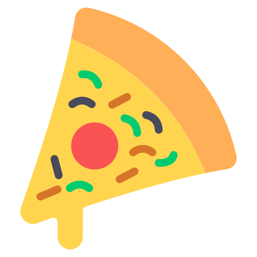 pizza stück Generic Flat icon