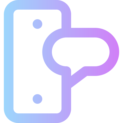 smartphone Super Basic Rounded Gradient icon