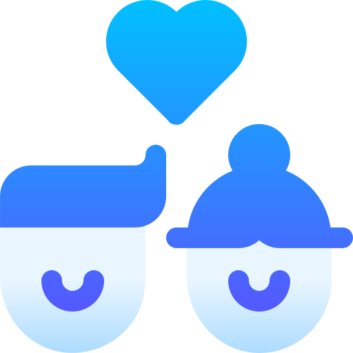 Couple Basic Gradient Gradient icon