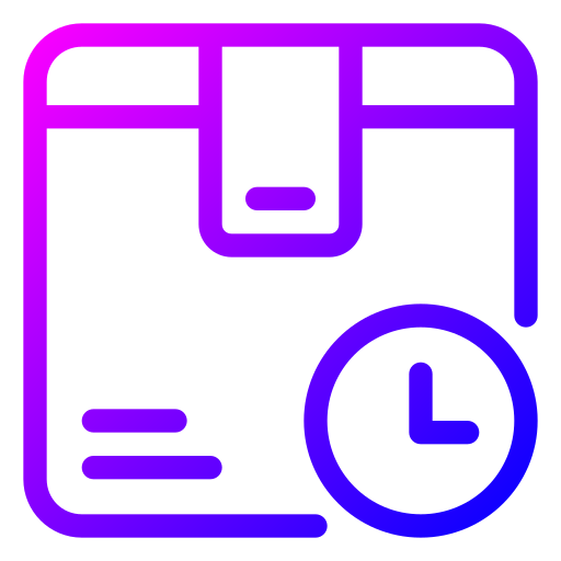 Delivery time Generic Gradient icon