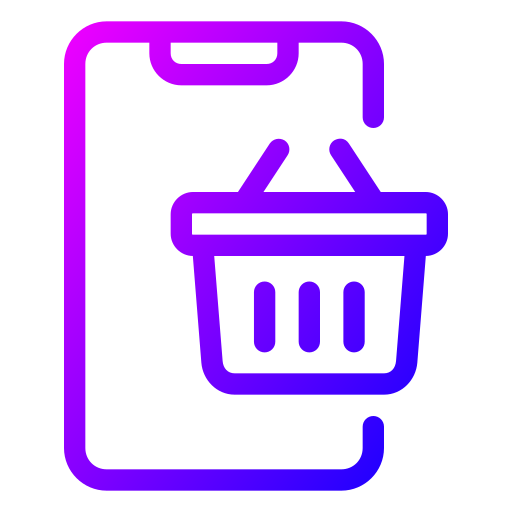 온라인 쇼핑 Generic Gradient icon
