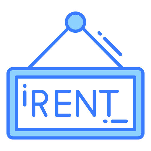 For rent Generic Blue icon
