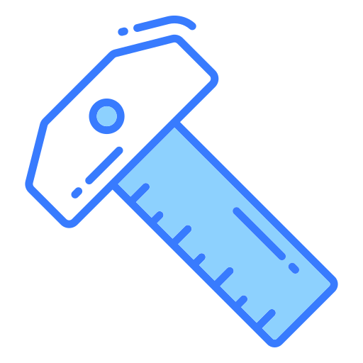 측정 테이프 Generic Blue icon