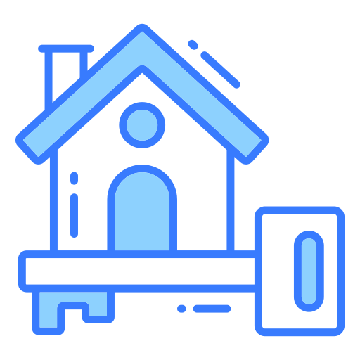 家の鍵 Generic Blue icon