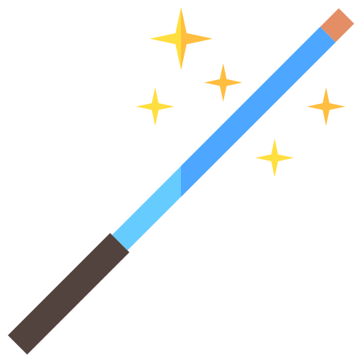 Волшебная палочка Generic Flat иконка