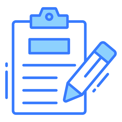 Document Generic Blue icon