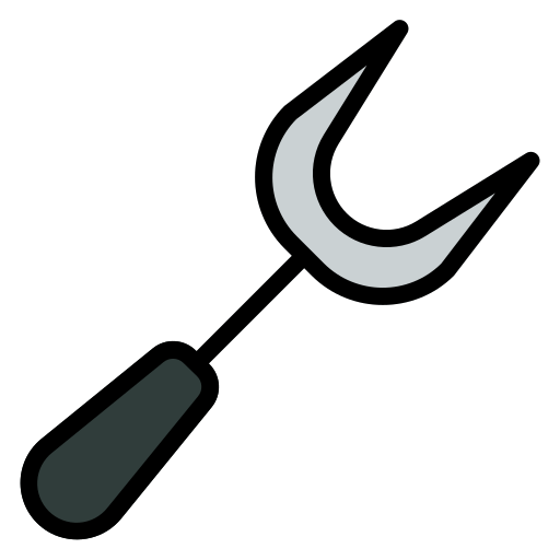 Carving fork Generic Outline Color icon