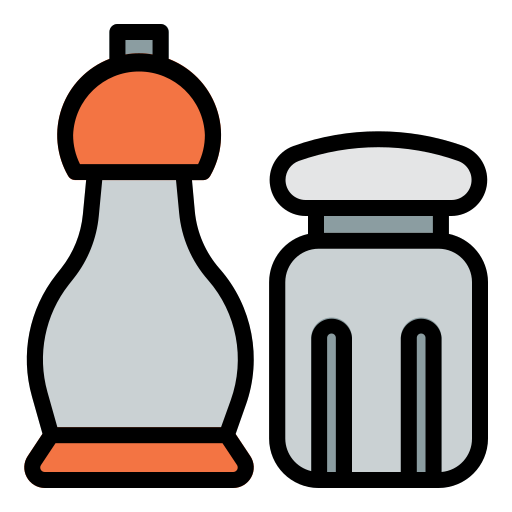 소금과 후추 Generic Outline Color icon