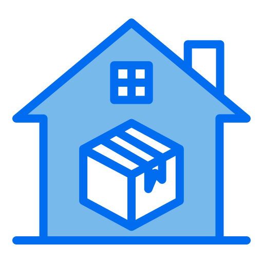 Home delivery Generic Blue icon
