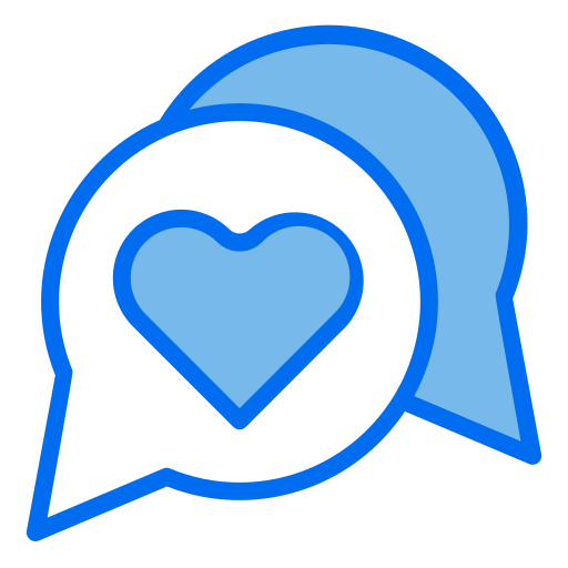 conversazione Generic Blue icona