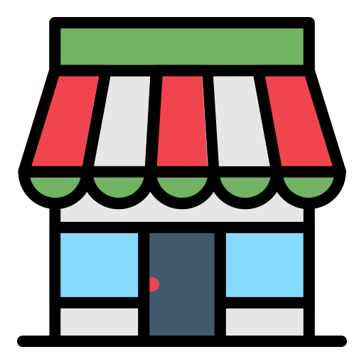 Store Generic Outline Color icon