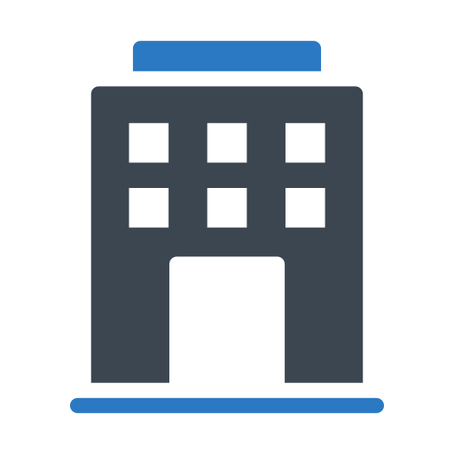 건물 Generic Blue icon