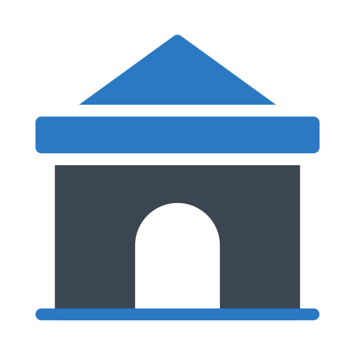 Mansion Generic Blue icon