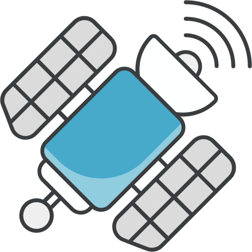 satellite Generic Blue Icône