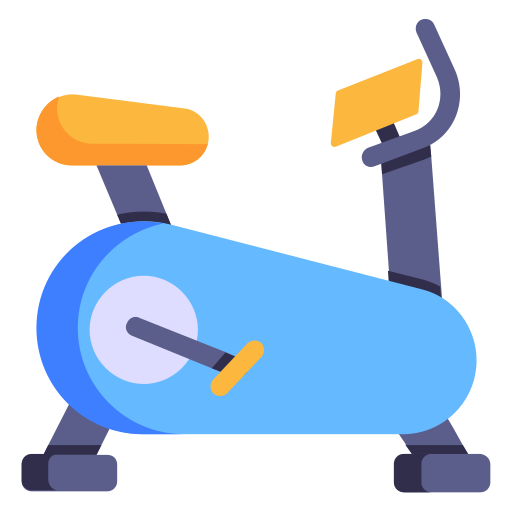 Stationary bicycle Generic Flat icon