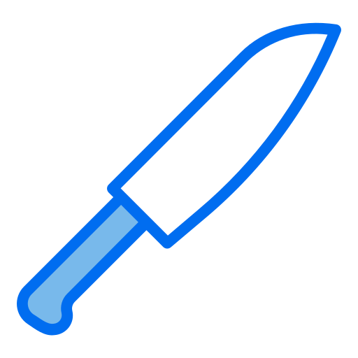 cuchillo Generic Blue icono