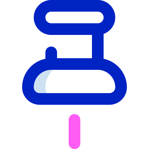プッシュピン Super Basic Orbit Color icon