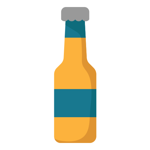 bottiglia di birra Generic Flat icona
