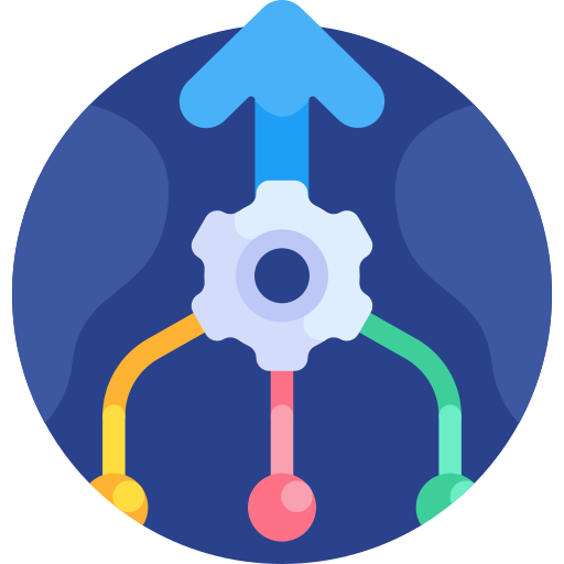 consolidar Detailed Flat Circular Flat icono