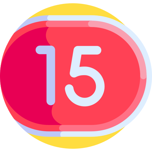 15 Detailed Flat Circular Flat ikona