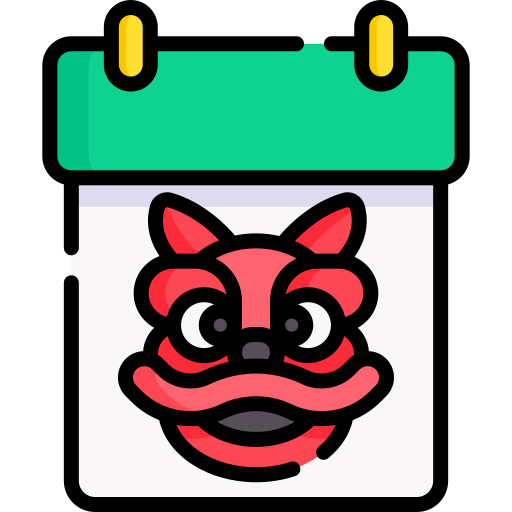 獅子舞 Special Lineal color icon