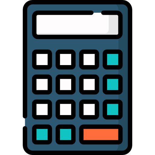 rekenmachine Special Lineal color icoon