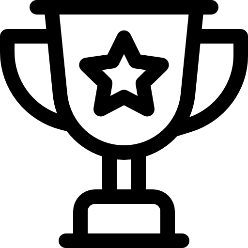 trophäe Basic Rounded Lineal icon