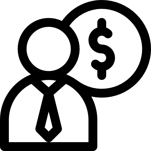geschäftsmann Basic Rounded Lineal icon