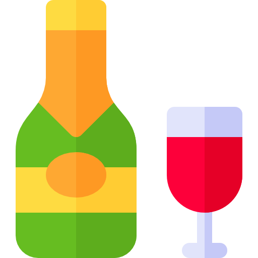 Champagne Basic Rounded Flat icon