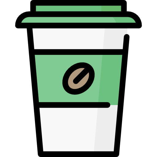 koffiekop Special Lineal color icoon