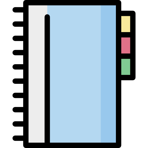 agenda Special Lineal color icon