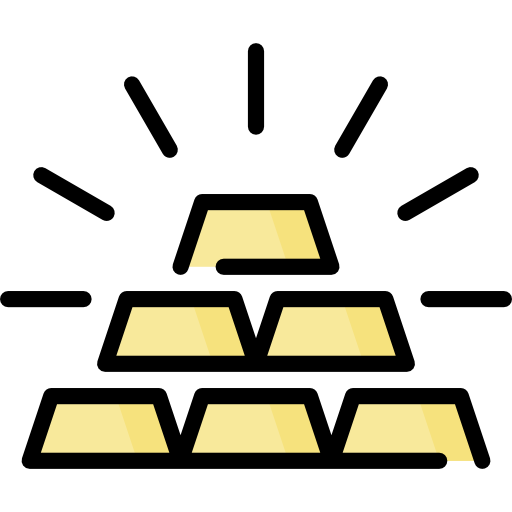sztabka złota Special Lineal color ikona