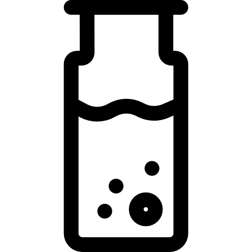 provetta Basic Rounded Lineal icona