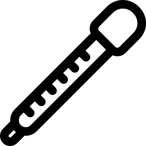 Термометр Basic Rounded Lineal иконка