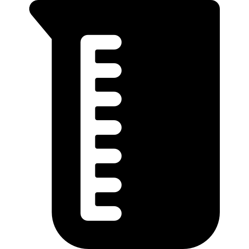 Beaker Basic Rounded Filled icon
