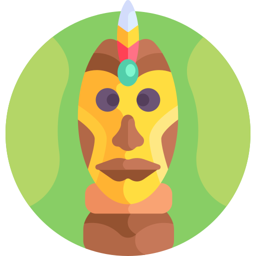 tiki Detailed Flat Circular Flat icon