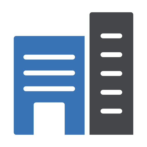 Skycraper Generic Blue icon