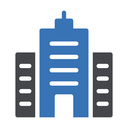 スカイクレイパー Generic Blue icon
