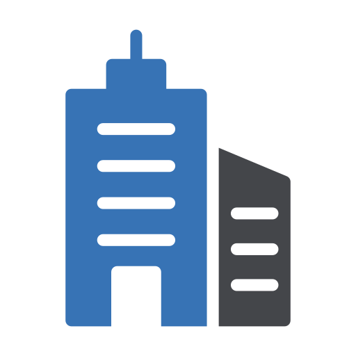 rascacielos Generic Blue icono