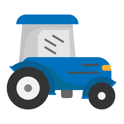 Трактор Generic Flat иконка