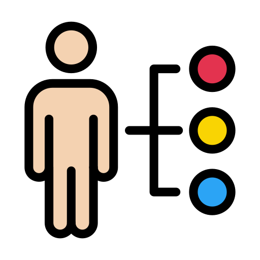 지도자 Vector Stall Lineal Color icon