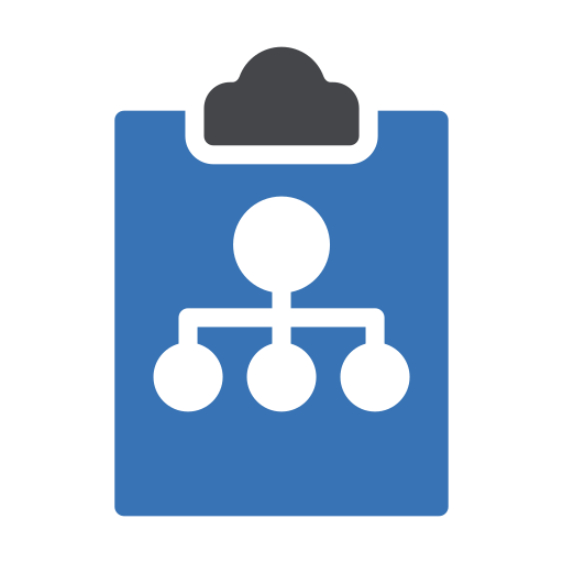 Структура иерархии Generic Blue иконка
