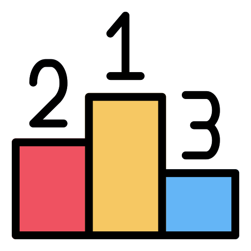 podium Generic Outline Color Icône