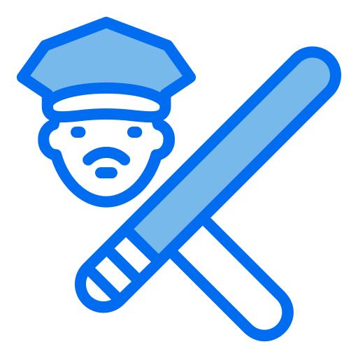 police Generic Blue Icône