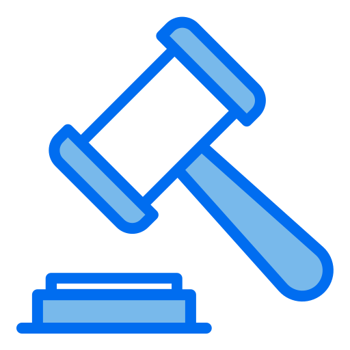 legal Generic Blue icono