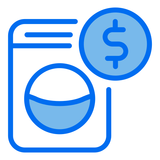 lavado de dinero Generic Blue icono