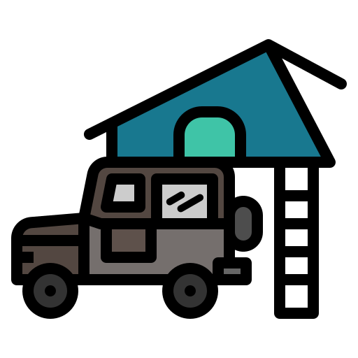 camper Generic Outline Color icona