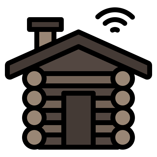 Hut Generic Outline Color icon