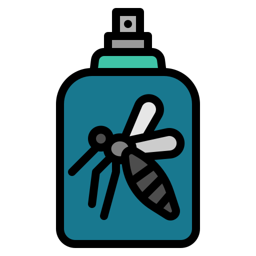 repelente contra mosquitos Generic Outline Color icono