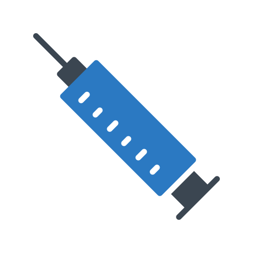 Syringe Generic Blue icon